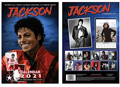 Michael Jackson Kalender 2021 A3 Und Michael Jackson Kühlschrankmagnet