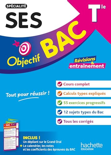 Objectif BAC 2027 - Tle spécialité SES