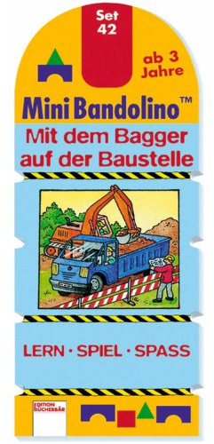 Mini-Bandolino Set 42. Mit dem Bagger auf der Baustelle.