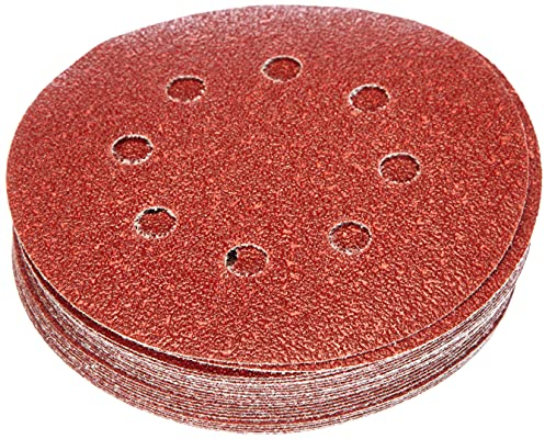 Bosch Home and Garden DIY Schleifblatt verschiedene Materialien für Exzenterschleifer (25 Stück, 125 mm, Körnung 60) 2607019492