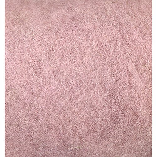 EFCO 50 g Wolle zum Filzen, Powder Pink, 18x12x10 cm