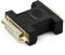 deleyCON DVI-I à VGA Adaptateur Embrayage - Connecteur DVI-I de Connecteur VGA - Reliant Deux Câbles (VGA/DVI) - Noir