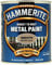 Hammerite 5158232 Direct to Rust Metal Paint - Smooth Muted Clay Finish 750ML
