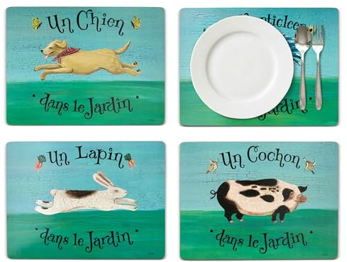 Pimpernel Placemats, One Size, Multicolor