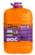 Qlima - Combustible líquido universal para estufas, inodoro, 20 litros, calefacción Pure