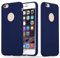 cadorabo Case works with Apple iPhone 6 / iPhone 6S in CANDY DARK BLUE - Shockproof and Scratch Resistant TPU Silicone Cover - Ultra Slim Protective Gel Shell Bumper Back Skin