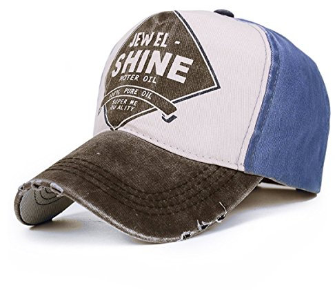 Belsen Herren Baseball Cap Mehrfarbig Kaffee One size
