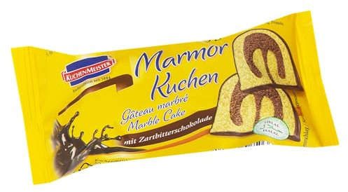 KuchenMeister mini Kuchen Snack Marmor 35 g im 27er Pack | Saftiger Marmorkuchen | Einzeln verpackte Mini Küchlein | Leckerer Kuchengenuss zwischendurch | Halal-zertifiziert | 27 x 35 g