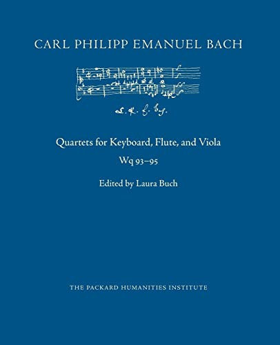 Quartets for Keyboard, Flute, and Viola, Wq 93-95: Volume 28