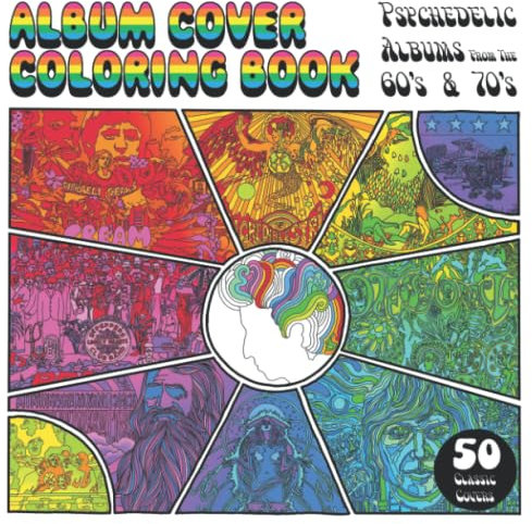 Album Cover Coloring Book