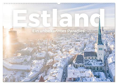 Estland - Ein unbekanntes Paradies. (Wandkalender 2026 DIN A2 quer), CALVENDO Monatskalender: Genießen Sie die aufregenden Bilder von Estland. (CALVENDO Orte)
