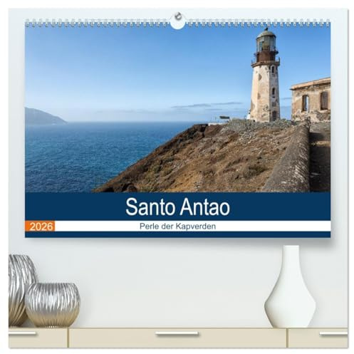 Santo Antao, Perle der Kapverden (hochwertiger Premium Wandkalender 2026 DIN A2 quer), Kunstdruck in Hochglanz: Santoa Antao ist die grünste Insel der ... einer fantastischen Bergwelt. (CALVENDO Orte)