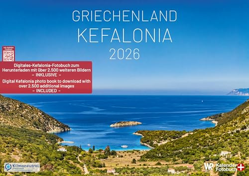 Kalender Griechenland - Kefalonia 2026 A2 querformat
