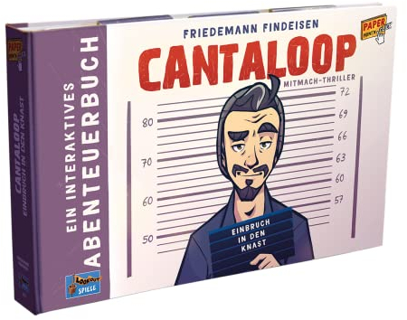 Lookout, Cantaloop – Buch 1: Einbruch in den Knast, Familienspiel, Rätselspiel, Ab 16+ Jahren, Deutsch