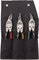 ERDI Ideal-Blechscheren D16 - D16L - D16S rechts links 3er Set in Werkzeugtasche