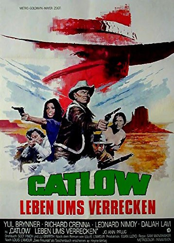 Catlow - Leben ums Verrecken (1971) | original Filmplakat, Poster [Din A1, 59 x 84 cm]