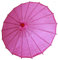 AAF Nommel ® Deko- Kinder- Sonnenschirm aus Stoff und Holz purple lila, 044