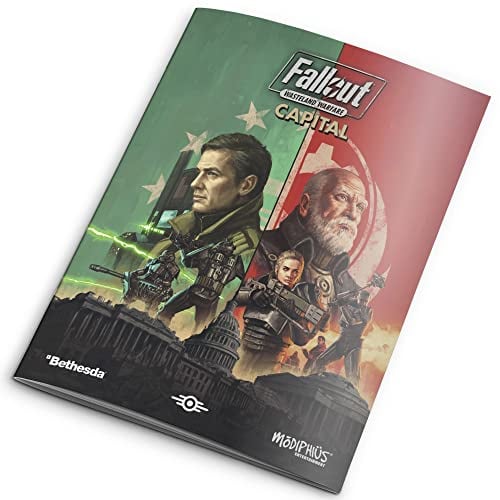 Modiphius Entertainment | Fallout Wasteland Warfare | Capital Rules Expansion| Accessories | English