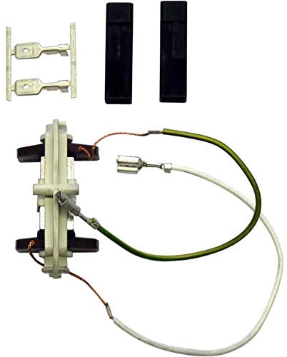 Miele 5153702 Tumble Dryer Carbon Brush Module Assembly and Spade Connector Service Kit