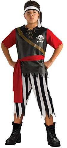 Pirate King Boys Fancy Dress TV,Book, Film Costume Children Kids Child