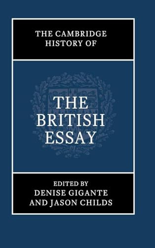 The Cambridge History of the British Essay