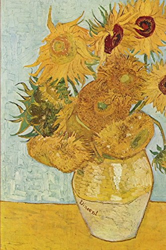 Vincent van Gogh's 'Vase with Twelve Sunflowers,' Art of Life Journal (Lined)