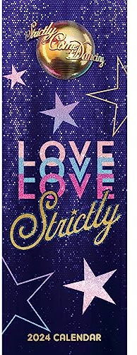 Official Strictly Come Dancing 2024 Slim Wall Calendar
