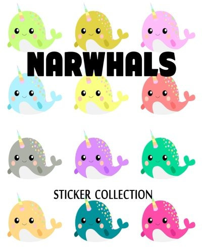 Narwhals Sticker Collection: Blank Sticker Book