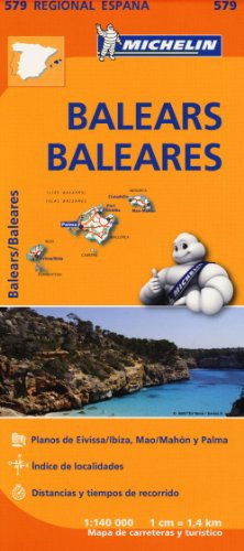 Mapa Regional Balears / Baleares: Map