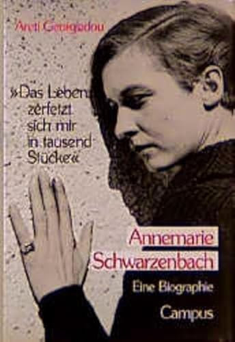 »Das Leben zerfetzt sich mir in tausend Stücke«: Annemarie Schwarzenbach. Eine Biographie