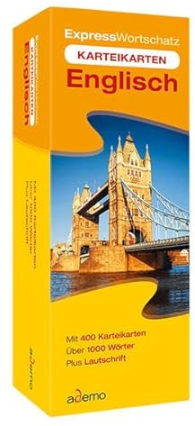 Karteibox Expresswortschatz Englisch: Mit 400 Karteikarten. Über 1000 Wörter. Plus Lautschrift. Für Anfänger, Wiedereinsteiger und Schüler der 5. bis 8. Klasse
