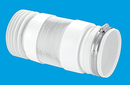 cabinetsforbathrooms McAlpine WC Connector For Back To Wall WC ToiletPans WC-F21R - Color : White