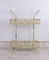 Etagere Shabby Chic Blumentreppe Blumenetagere 90cm Dekoration Metallregal Beige Blumenbank aja052 Palazzo Exklusiv