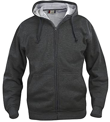 Clique Herren Basic Full Zip Hoody Kapuzenpullover