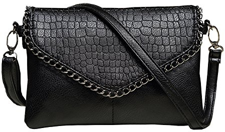 WuXingMeiLi Women Small Synthetic Leather Shoulder Handbags Vintage Evening Party Clutch Purse And Cross-Body Hand Bags for Ladies…