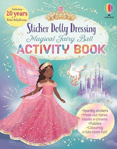Sticker Dolly Dressing Magical Fairy Ball Activity Book