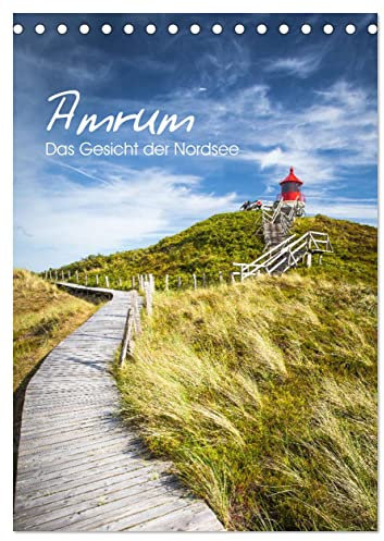 Amrum - Das Gesicht der Nordsee (Tischkalender 2025 DIN A5 hoch), CALVENDO Monatskalender: Fotos von Meeres- und Wetterstimmungen an der Nordseeküste. (CALVENDO Orte)