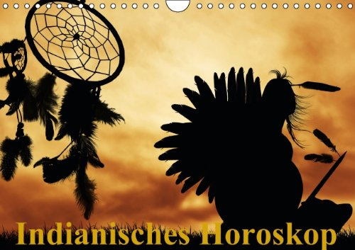 Indianisches Horoskop/Geburtstagskalender (Wandkalender immerwährend DIN A4 quer)