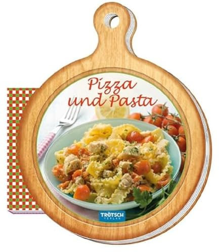 Geschenk-Kochbuch Pizza und Pasta: 13 x 16 cm, 64 Seiten