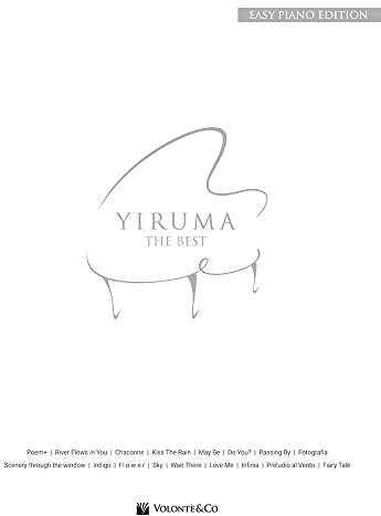 Yiruma The Best - Easy Piano Edition (Musica-Repertorio)