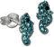 Teenie-Weenie Ohrringe Kinder 925 Silber Ohrstecker Seepferd türkis SDO8019T Silber Ohrstecker