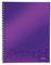 Leitz 46430062 Kollegblock WOW Get Organised, A4, PP, kariert, violett