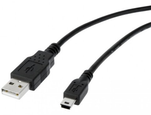 WEBSELLER31® Data Cable for Sony Camcorder, 1.5M USB, Black