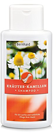 Sanct Bernhard Kräuter-Kamillen-Shampoo mit Rosskastanien-Extrakt, Vitamin A & E, 750ml