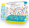 Tupperware Juego de fiambreras de plástico, 2 piezas, multicolor, 750 ml