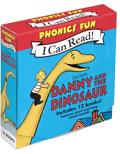 Danny and the Dinosaur 12-Book Phonics Fun: A Collection of Short Books to Help with Vowel Sounds for Kids (Ages 4-8) (I Can Read Phonics Fun, 4)