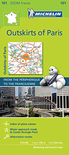 Outskirts of Paris - Zoom Map 101 (Michelin Zoom Maps)