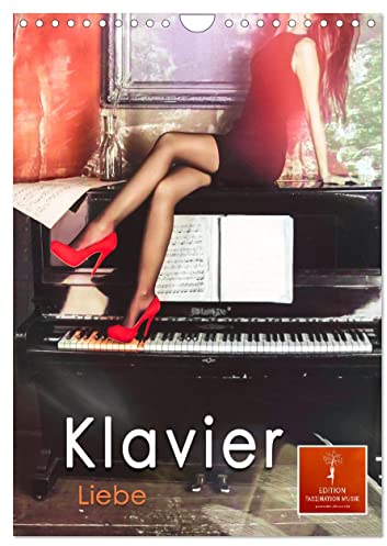 Klavier Liebe (Wandkalender 2025 DIN A4 hoch), CALVENDO Monatskalender: Faszinierende Darstellungen eines anspruchsvollen Instrumentes. (CALVENDO Kunst)
