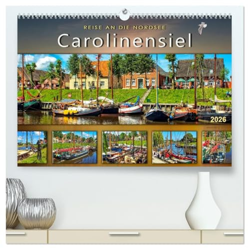 Reise an die Nordsee - Carolinensiel (hochwertiger Premium Wandkalender 2026 DIN A2 quer), Kunstdruck in Hochglanz: Der Fotokünstler Peter Roder ... Carolinensiel an der Nordsee. (CALVENDO Orte)