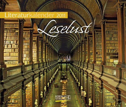 Literaturkalender Leselust 2011: Wochen-Aufstellkalender
